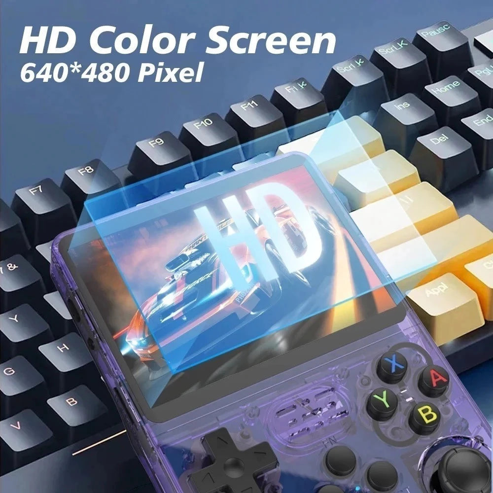 Video Game Portátil R36S | 15.000 Jogos Clássicos com Tela IPS e 64GB