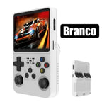 Video Game Portátil R36S | 15.000 Jogos Clássicos com Tela IPS e 64GB