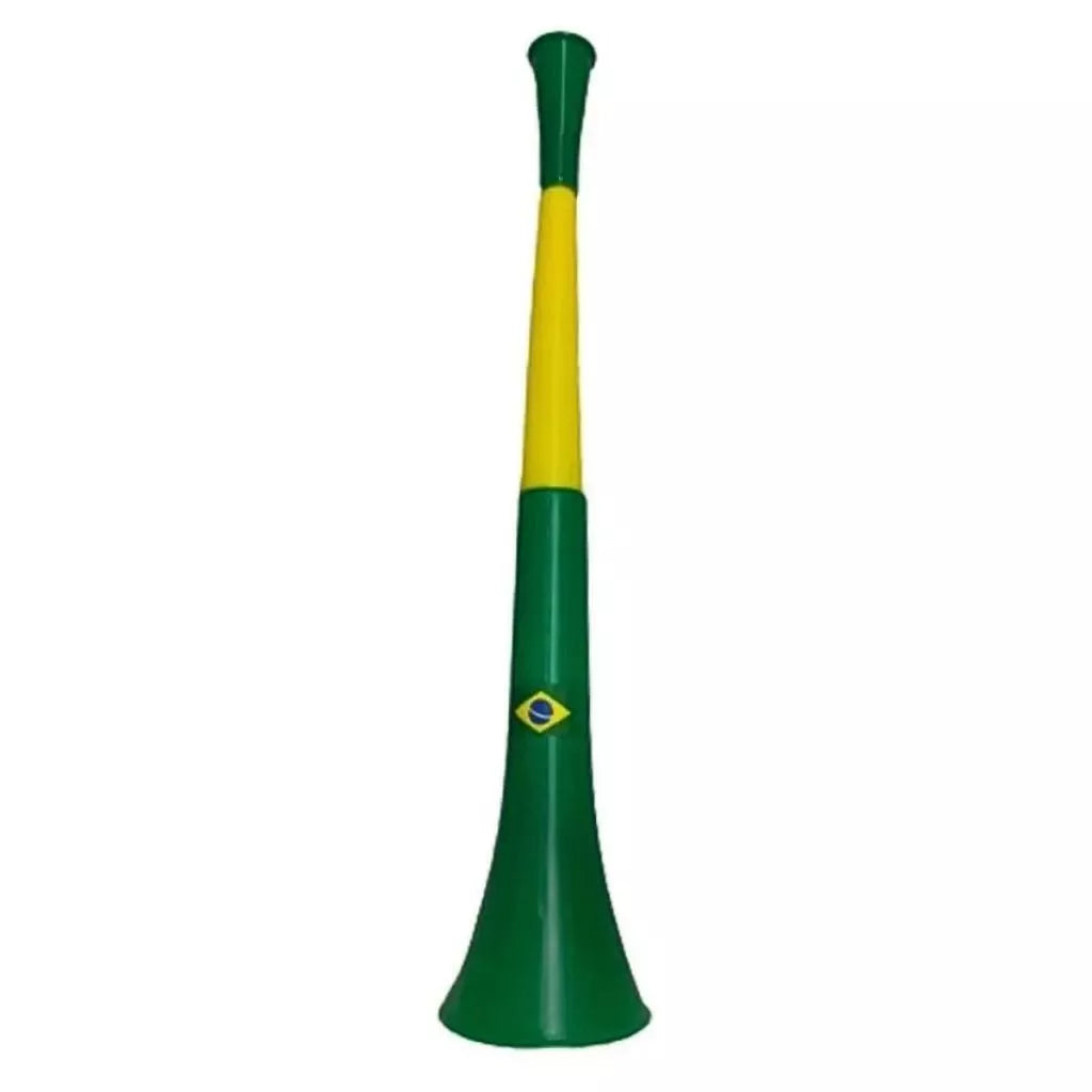 Vuvuzela Retrátil Seleção Elite | Som Vibrante e Design Compacto 40cm