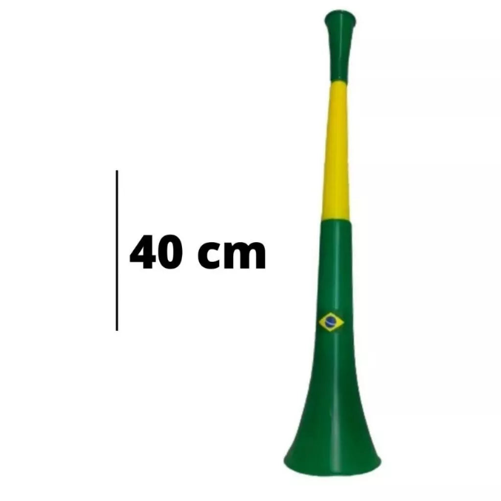 Vuvuzela Retrátil Seleção Elite | Som Vibrante e Design Compacto 40cm