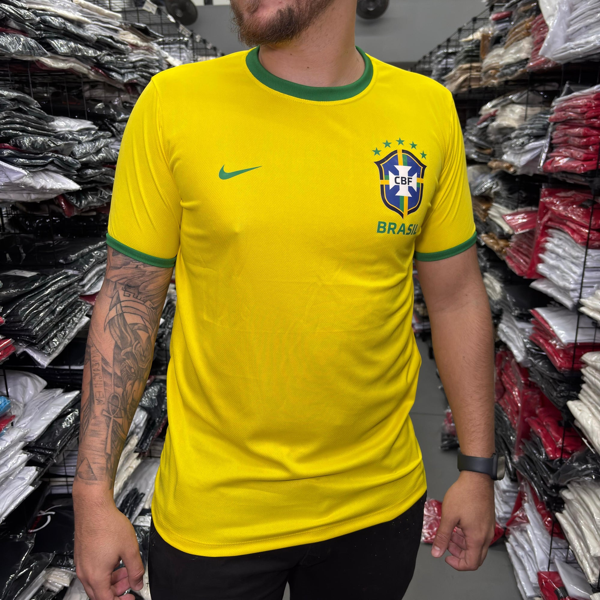 Camiseta Seleção Brasileira | Vista o Orgulho da Nossa Nação!