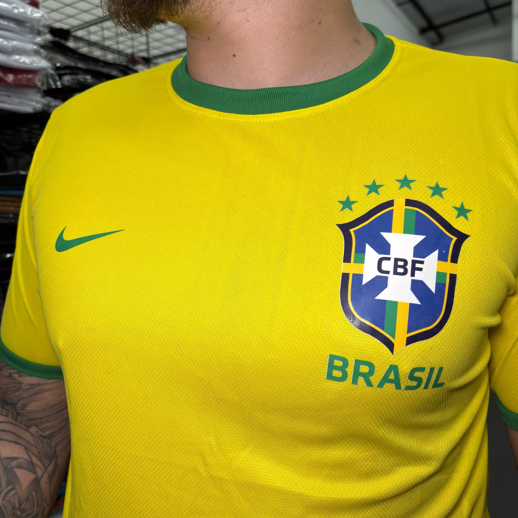 Camiseta Seleção Brasileira | Vista o Orgulho da Nossa Nação!