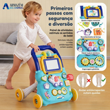 Andador Infantil com Quadro Mágico | Música e Brincadeiras para o Desenvolvimento do Bebê