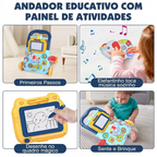 Andador Infantil com Quadro Mágico