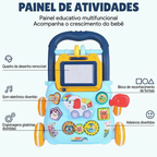 Andador Infantil com Quadro Mágico