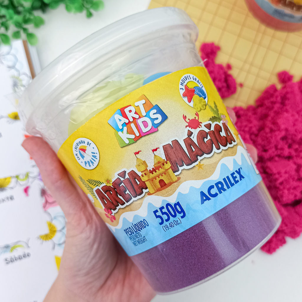 Areia Cinética ArtKids Acrilex