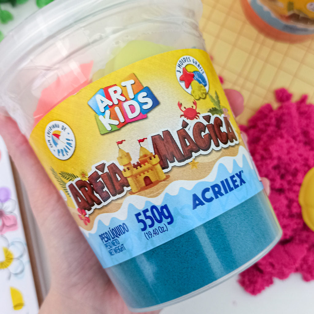 Areia Cinética ArtKids Acrilex