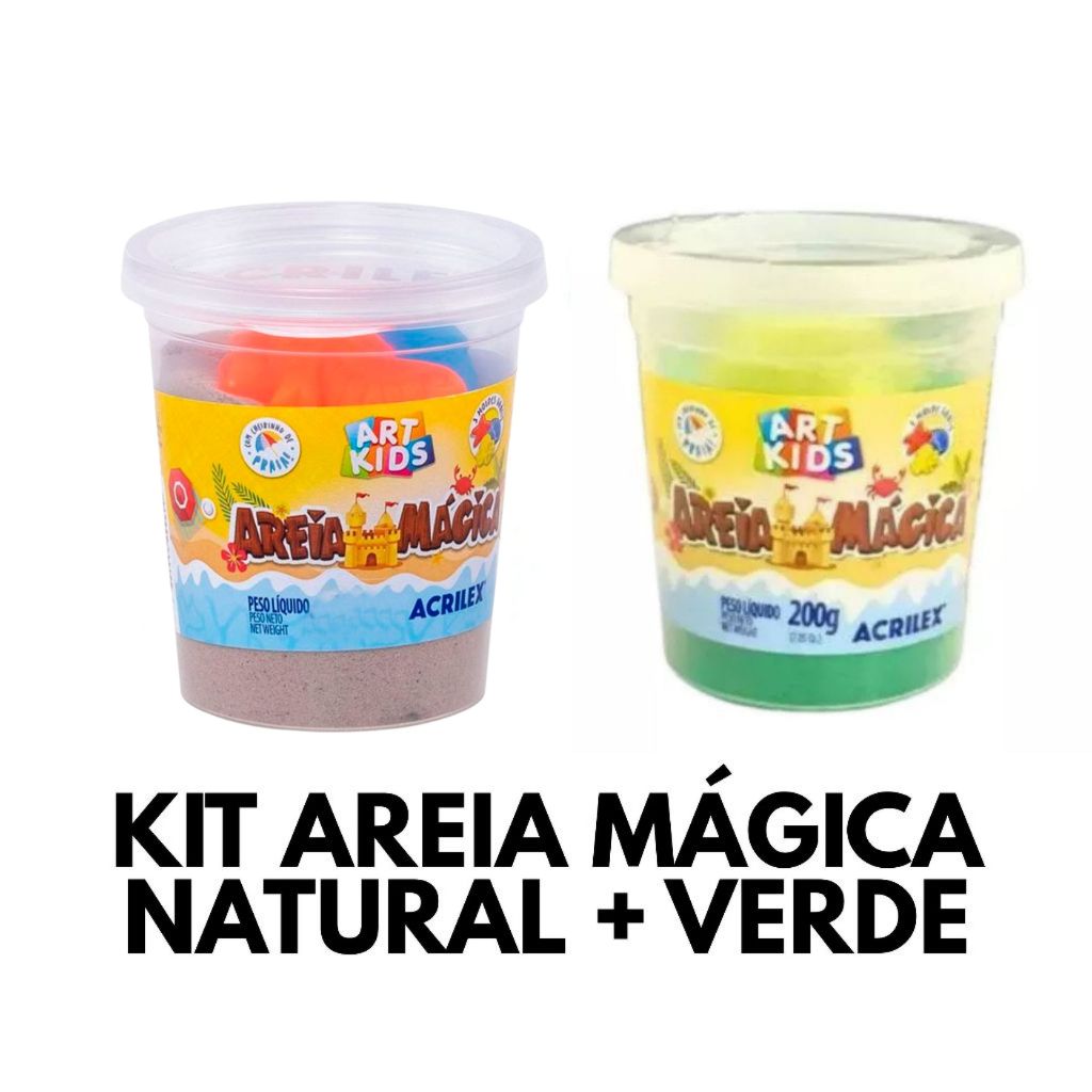 Areia Cinética ArtKids Acrilex