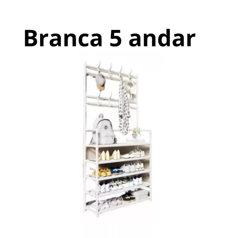 Organizador Sapateira Cabideiro Multiuso