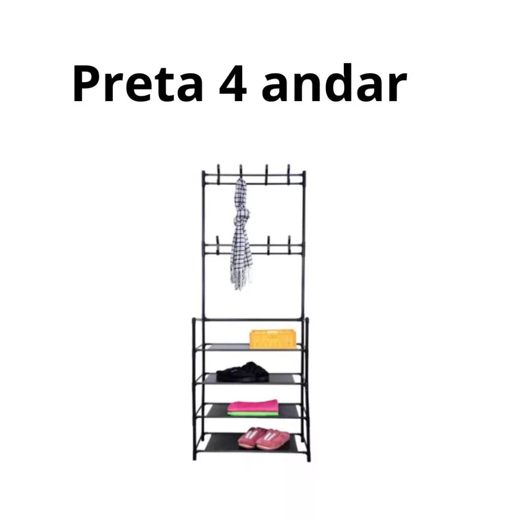 Organizador Sapateira Cabideiro Multiuso