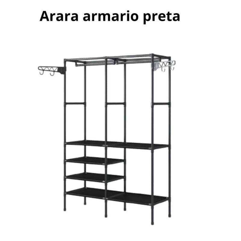 Organizador Sapateira Cabideiro Multiuso