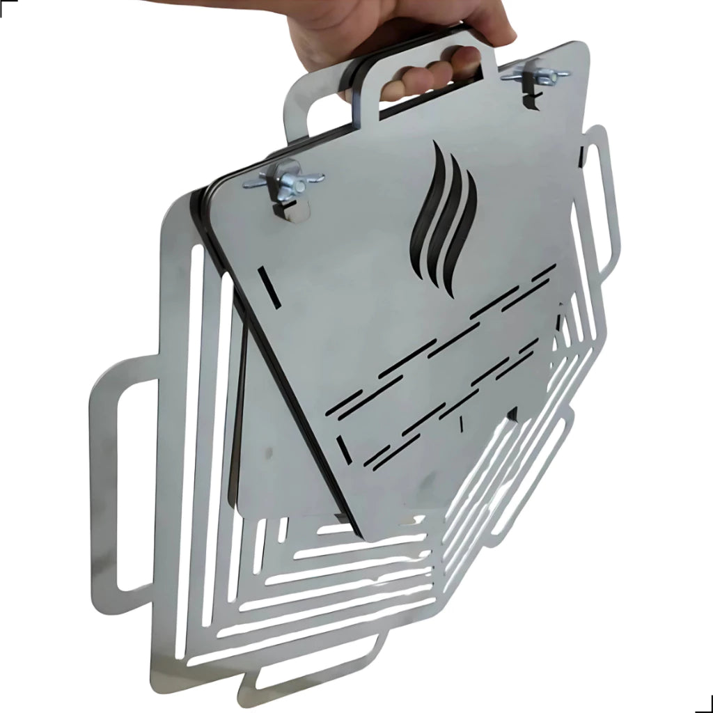 Churrasqueira Portátil Gourmet | Sabores Perfeitos em Qualquer Lugar