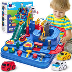 Pista de Carrinhos Educativa Montessori | Brinquedo Sem Pilhas para Crianças