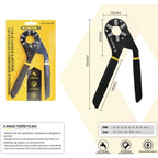 Chave Mágica TorqueGrip 8 Polegadas | Cabo Antiderrapante e Ajuste Rápido para Uso Profissional e Doméstico
