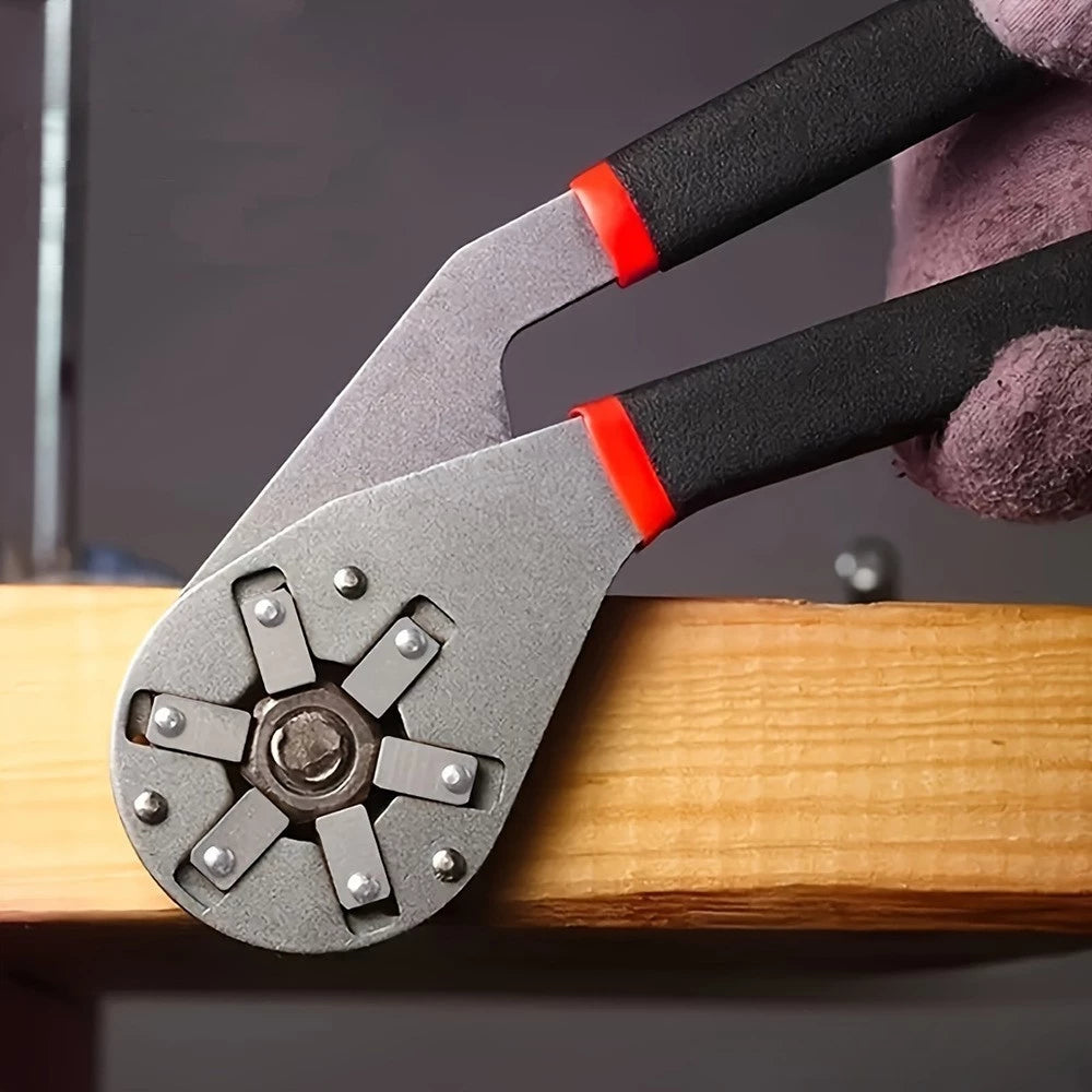 Chave Mágica TorqueGrip 8 Polegadas | Cabo Antiderrapante e Ajuste Rápido para Uso Profissional e Doméstico
