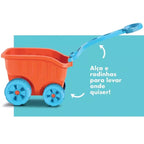 Carrinho de Praia Infantil com Rodinhas