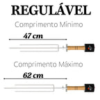 Espeto Giratório Elétrico Premium