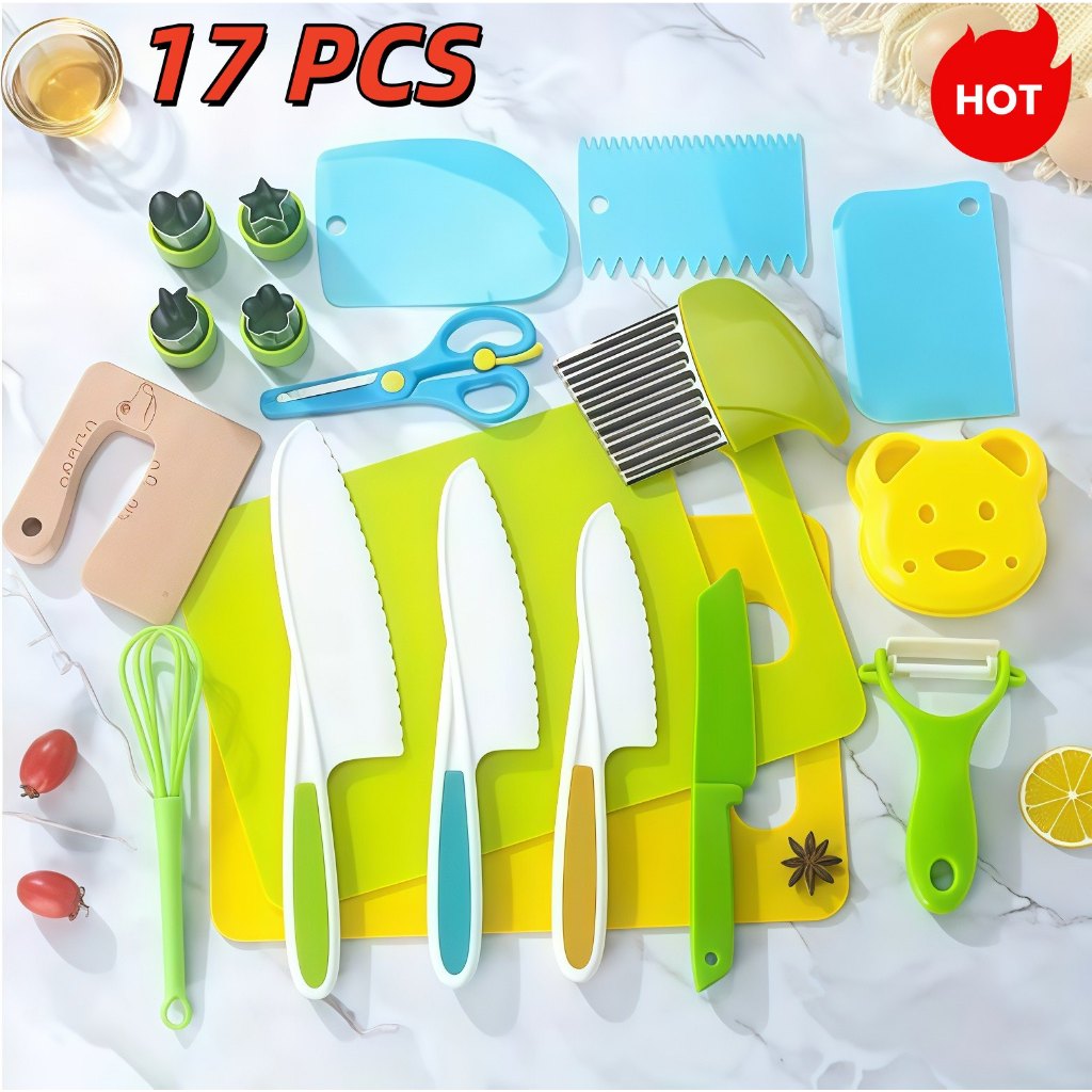 Kit de Culinária Infantil Montessori