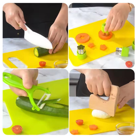 Kit de Culinária Infantil Montessori