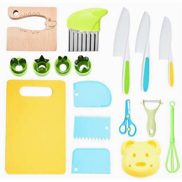Kit de Culinária Infantil Montessori