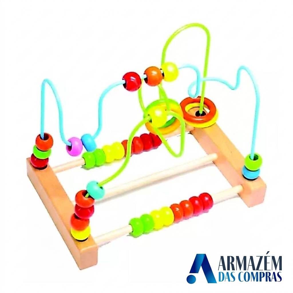 Labirinto de Contas Montessori
