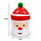 Lata Natalina Papai Noel com Tampa de Gorro