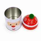 Lata Natalina Papai Noel com Tampa de Gorro