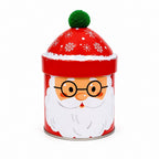 Lata Natalina Papai Noel com Tampa de Gorro