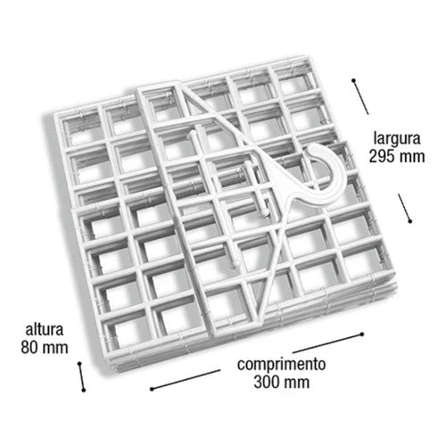 Organizador de Plástico Suspenso