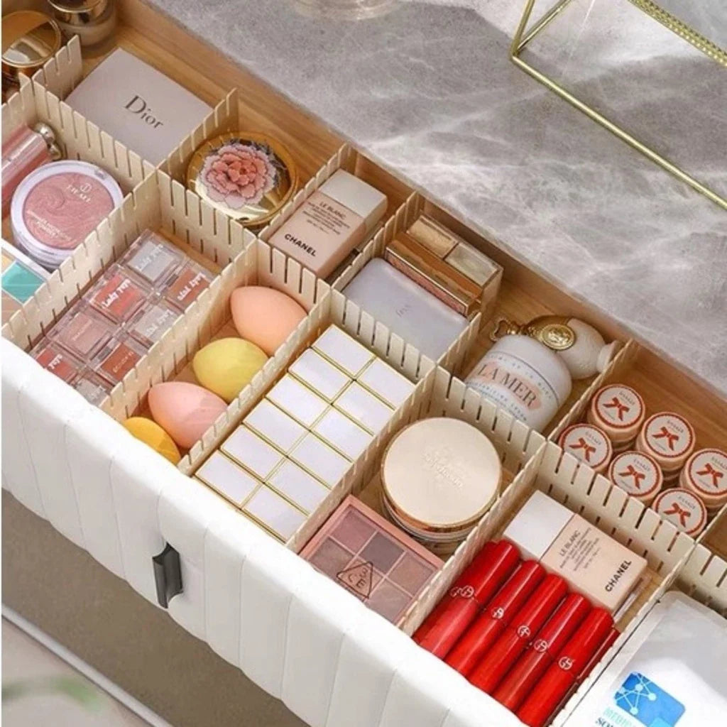 Organizador Multifuncional Ajustável de Gaveta