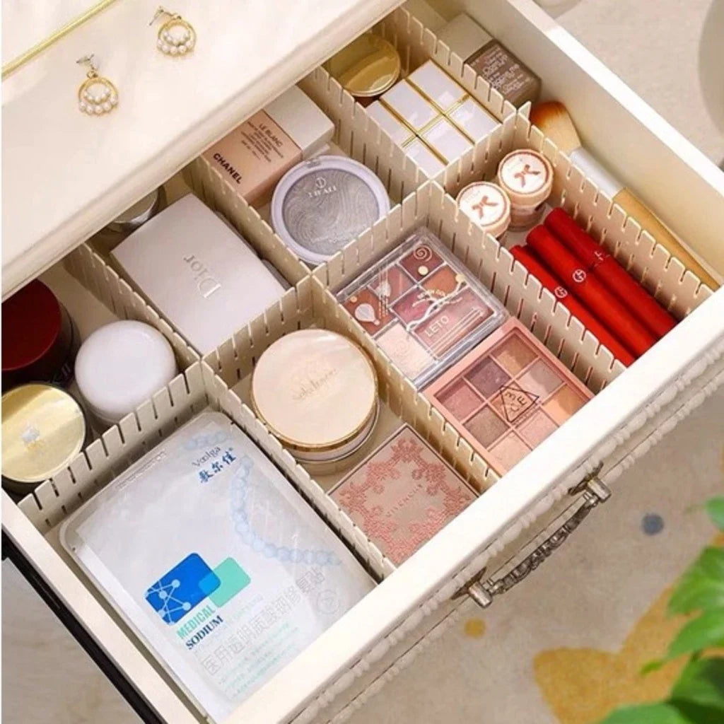 Organizador Multifuncional Ajustável de Gaveta