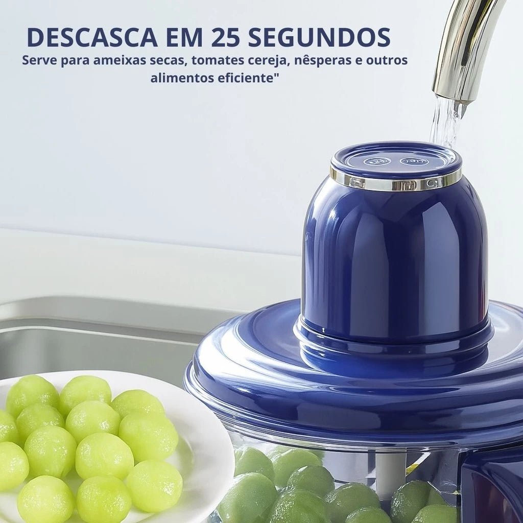 Descascador Gourmet Automático | Agilidade e Precisão para Sua Cozinha