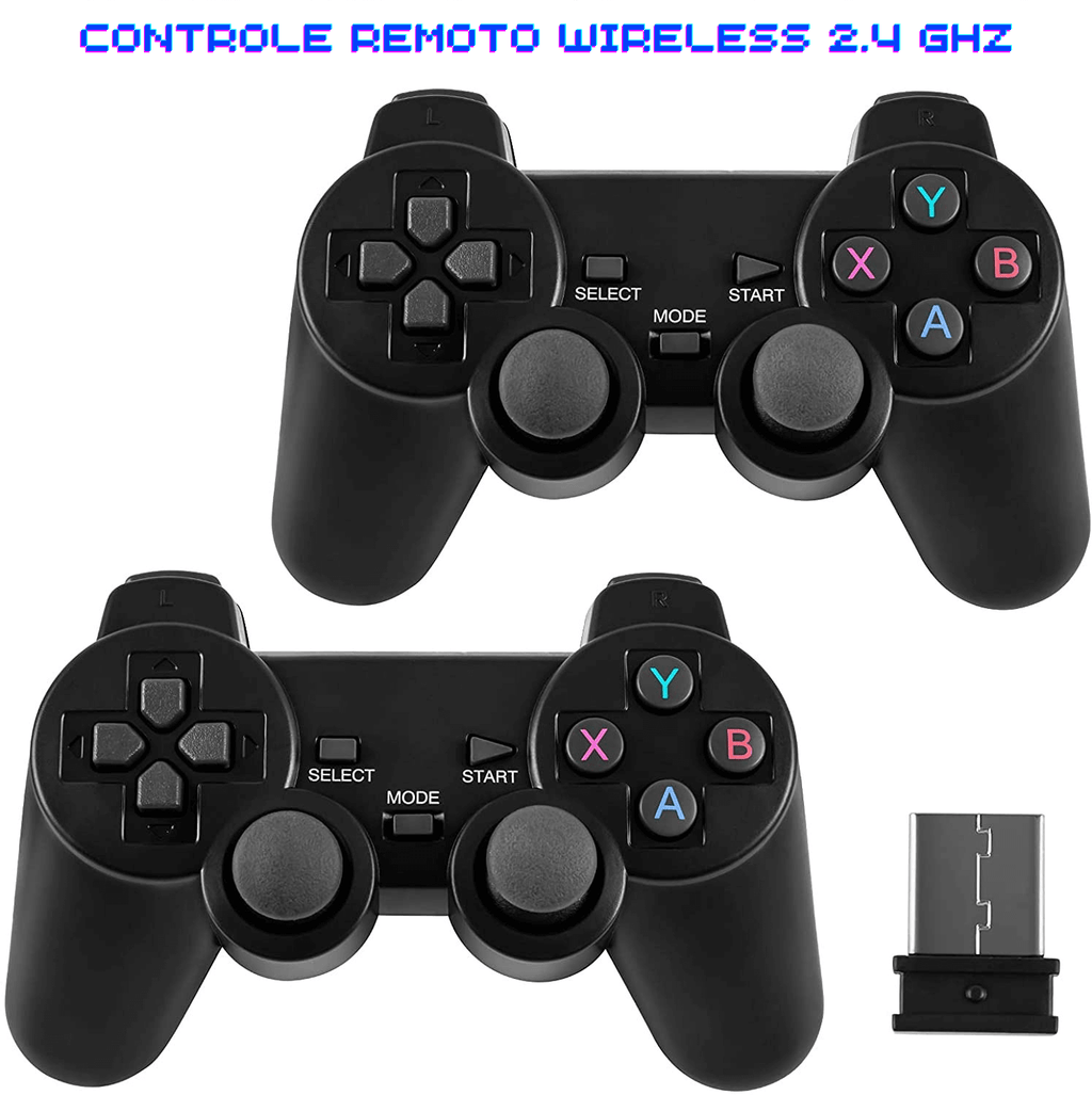Game Stick GD10 Retrô Ultra 4K 64GB | 20.000 Jogos Nostálgicos